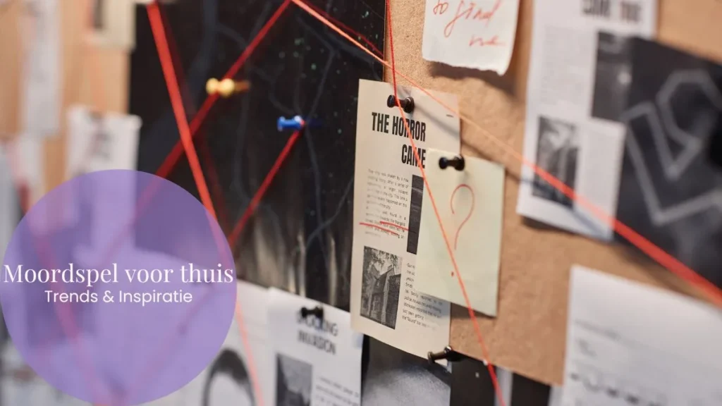 Samenwerken met MadeByStock - Organiseer thuis eens een moordspel