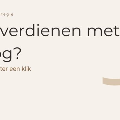Geld verdienen met je blog: hoeveel bezoekers heb je écht nodig?